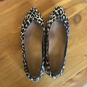 Leopard print Vionic shoes. Almost like new. Only worn a time or two.